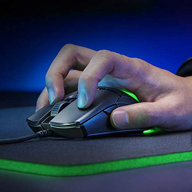 Razer Viper Mini Ultralight Gaming Mouse: Fastest Gaming Switches - 8500 DPI Optical Sensor - Chroma RGB Underglow Lighting - 6 Programmable Buttons - Drag-Free Cord - Classic Black