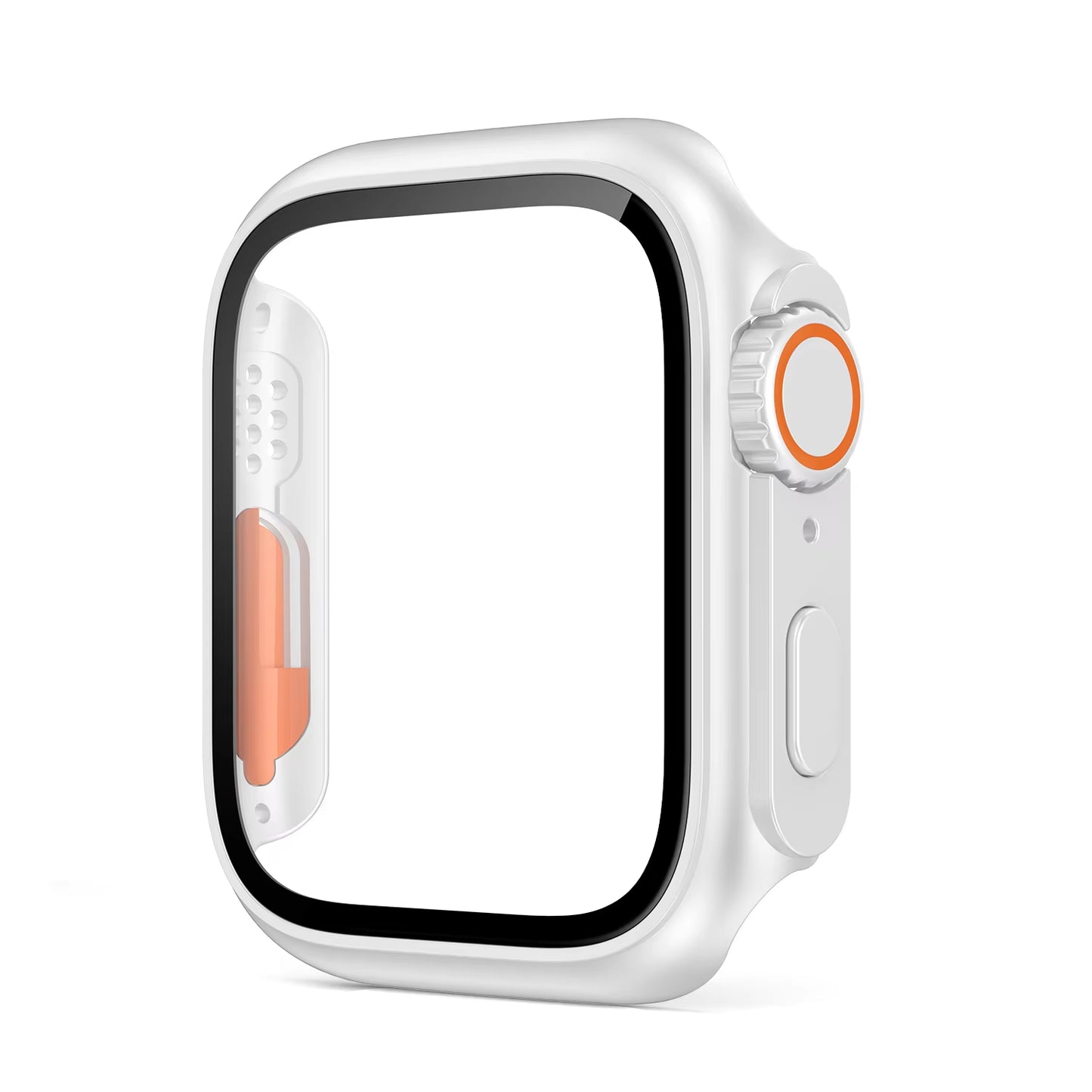 Glass+Case for Apple Watch 44Mm 45Mm 41Mm 40Mm 42Mm 38Mm Screen Protector Cover Change Ultra Bumper Iwatch Series 9 8 7 SE 6 5